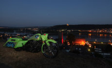 Feuerwerk von der Magic Bike Rüdesheim 2014