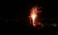 Feuerwerk von der Magic Bike Rüdesheim 2014