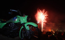 Feuerwerk von der Magic Bike Rüdesheim 2014