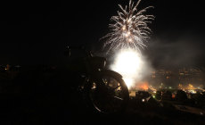 Feuerwerk von der Magic Bike Rüdesheim 2014