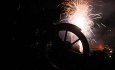 Feuerwerk von der Magic Bike Rüdesheim 2014